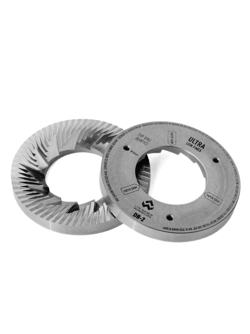 WEBER WORKSHOPS EG-1 Ultra Burr Set (⌀80mm) (Low Fines) (Damaged Box)