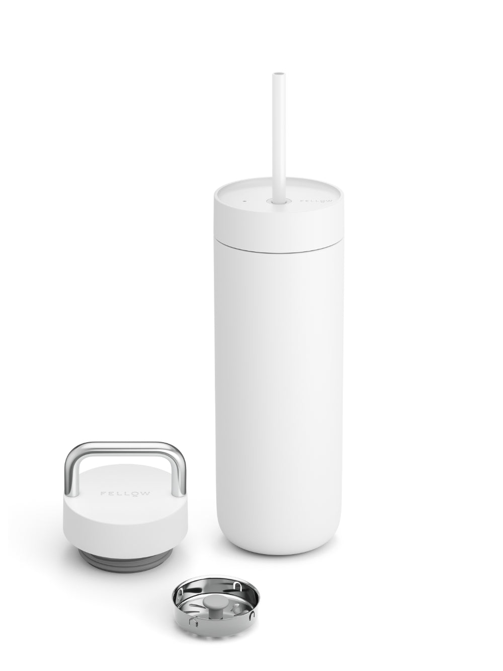 Photo of FELLOW Carter 2-in-1 Chill Set (20oz/591ml) ( Matte White ) [ Fellow ] [ Reusable Cups ]