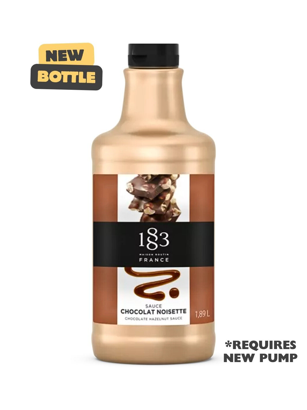 1883 Chocolate Hazelnut Sauce (1890ml/63.9oz) / Sauce | Eight