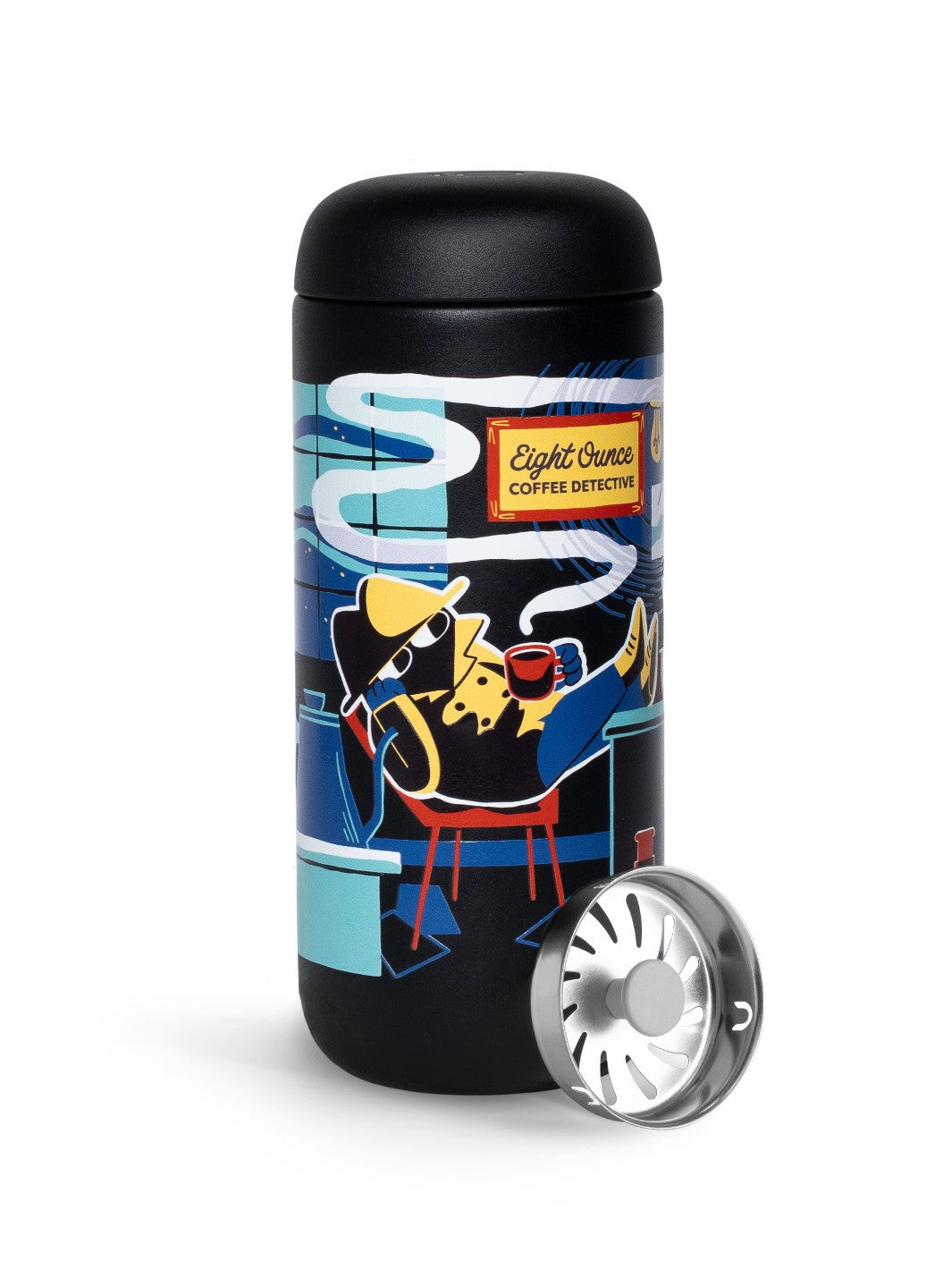 FELLOW x EIGHT OUNCE "Coffee Detective" Carter Move Mug (473ml/16oz) [Limited Edition] (Minor Aesthetic Defect)