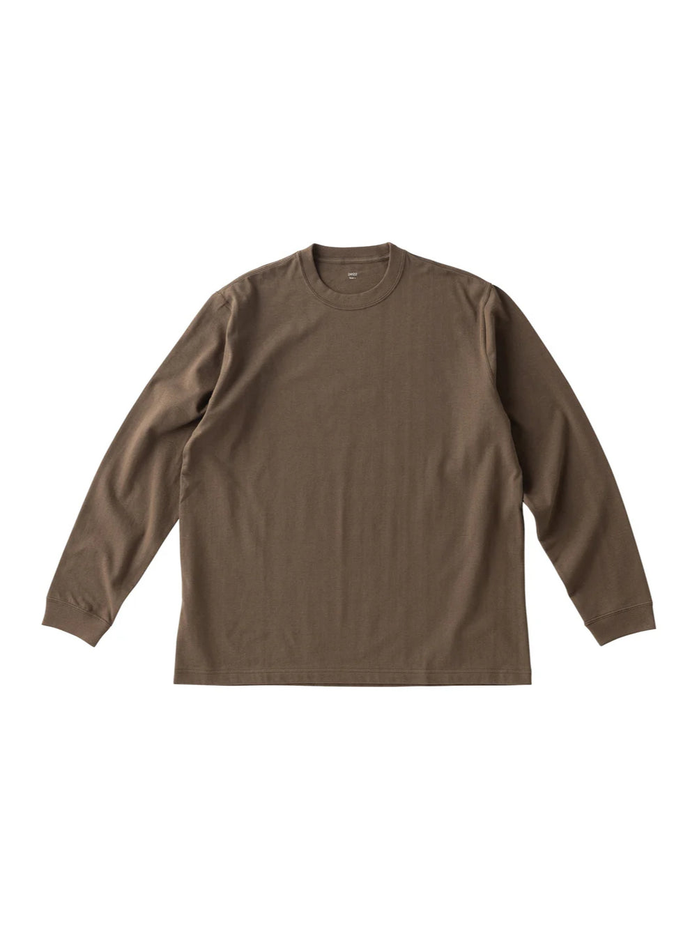 Photo of KINTO FUTO Cut and Sew Long Sleeve TCO_L ( Brown ) [ KINTO ] [ Apparel ]