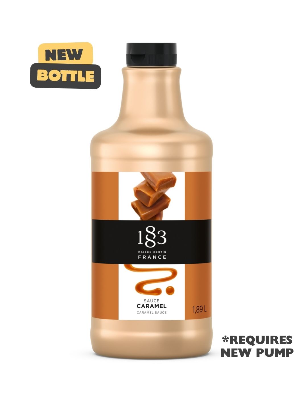 1883 Caramel Sauce (1890ml/63.9oz)