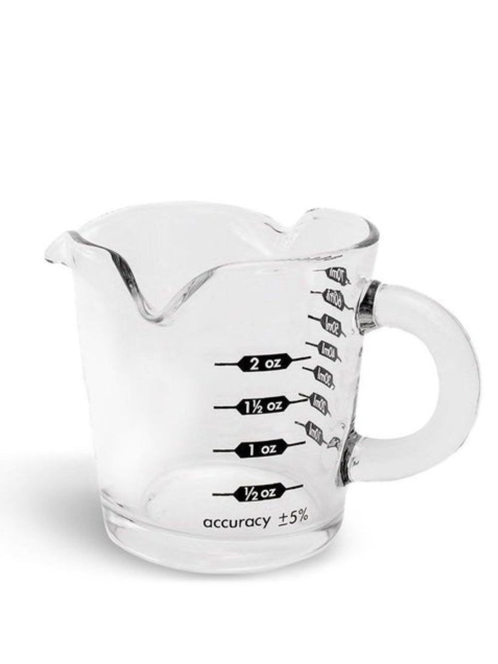 Photo of BARISTA BASICS Triple Spout Shot Glass (88.72ml/3oz) ( Default Title ) [ Barista Basics ] [ Shot Glasses ]