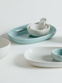 Photo of KINTO NEST Plate (195x145mm/7.8x5.8in) ( ) [ KINTO ] [ Plates ]