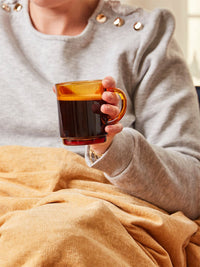 Photo of DURALEX Versailles Glass Mug (260ml/8.8oz) (6-Pack) (Amber) (Damaged Box) ( ) [ Yard Sale ] [ Yard Sale ]