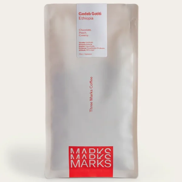 Photo of Three Marks - Gedeb Gotiti ( Default Title ) [ Three Marks Coffee ] [ Coffee ]