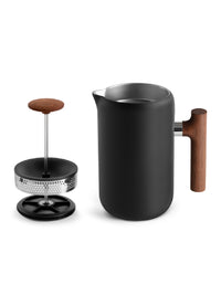 Photo of FELLOW Clara French Press (Matte Black with Walnut) (Open Box) ( ) [ Yard Sale ] [ Yard Sale ]