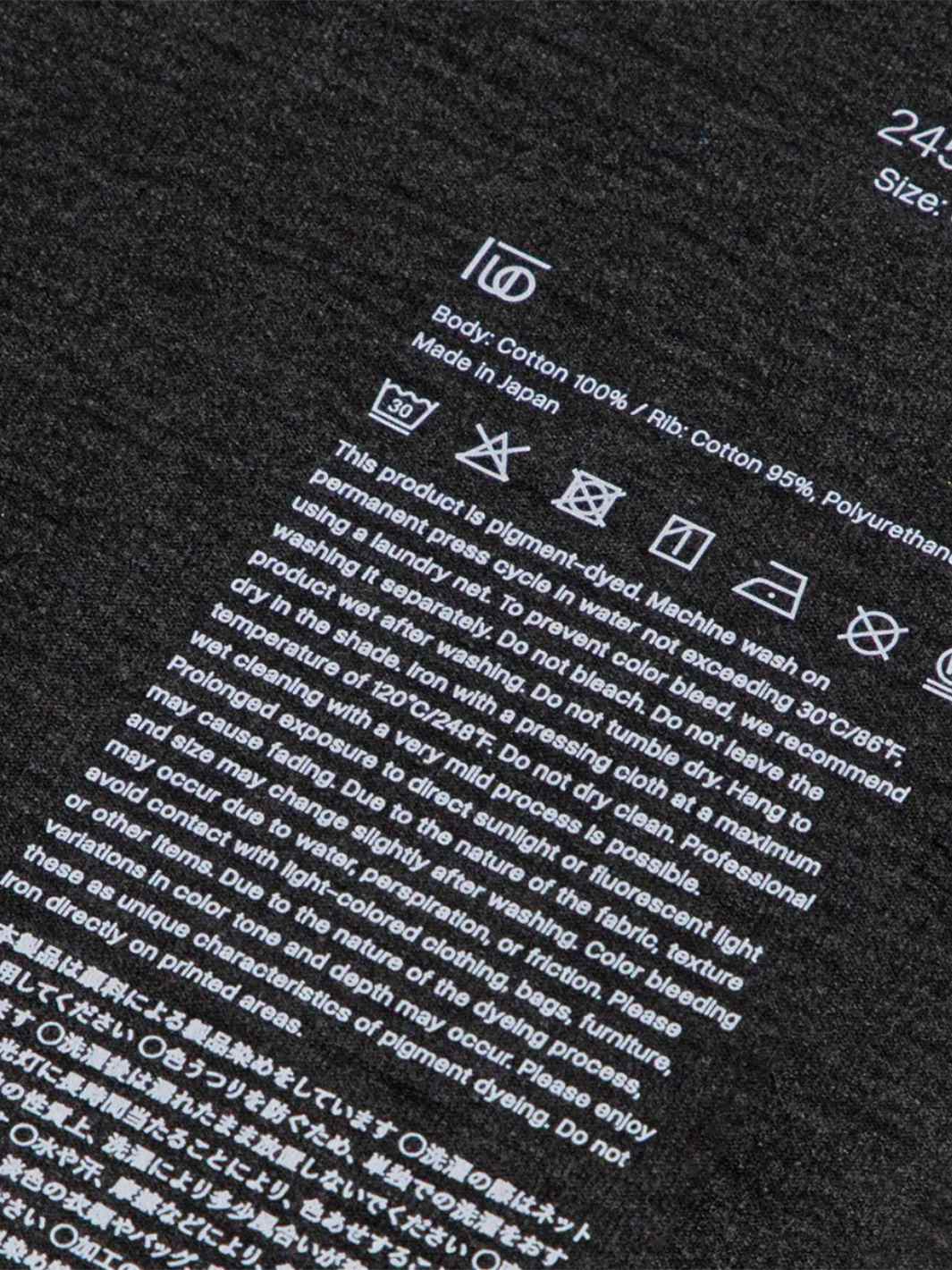 KINTO FUTO Cut and Sew Short Sleeve PCO_3