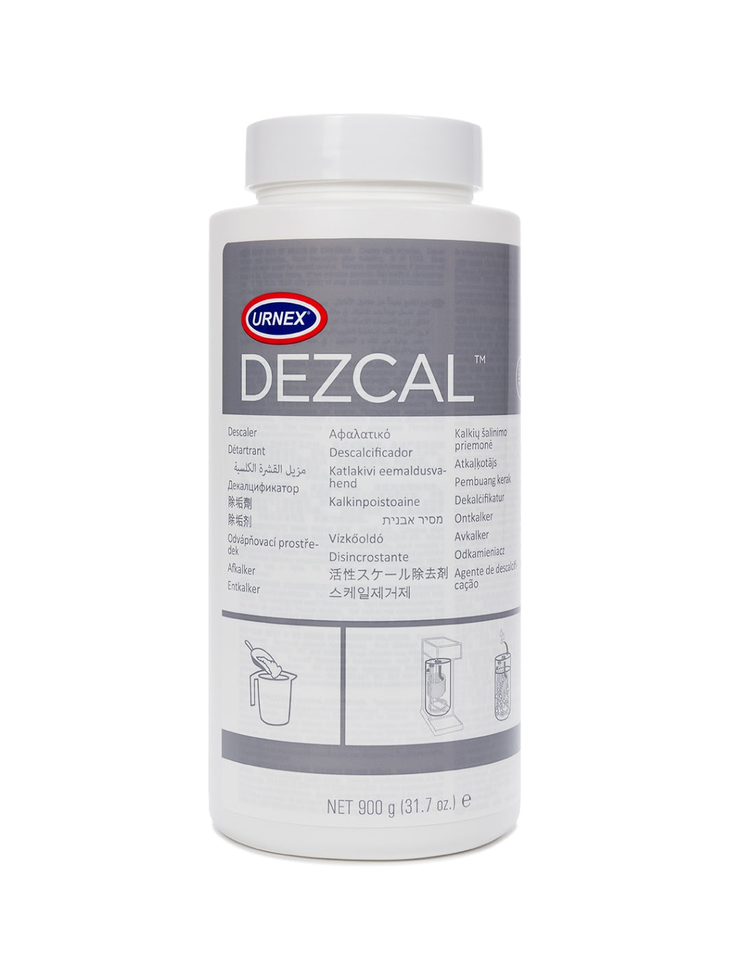 URNEX Dezcal Descaling Powder (900g/31.7oz)