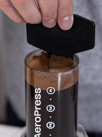 Photo of AeroPress Clear Coffee Maker (Transparent) (Damaged Box) ( ) [ Yard Sale ] [ Yard Sale ]
