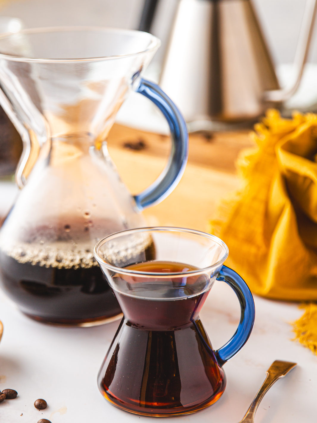 CHEMEX® Six Cup Glass Handle
