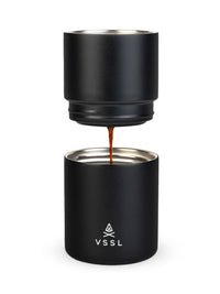 Photo of VSSL Nest Pourover Set (Black) (Damaged Box) ( ) [ Yard Sale ] [ Yard Sale ]
