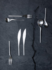 Photo of COOKPLAY Rama Fork (21.5x3cm/8.5x1.2in) (4-Pack) (Matte Silver) ( ) [ Cookplay ] [ Cutlery ]