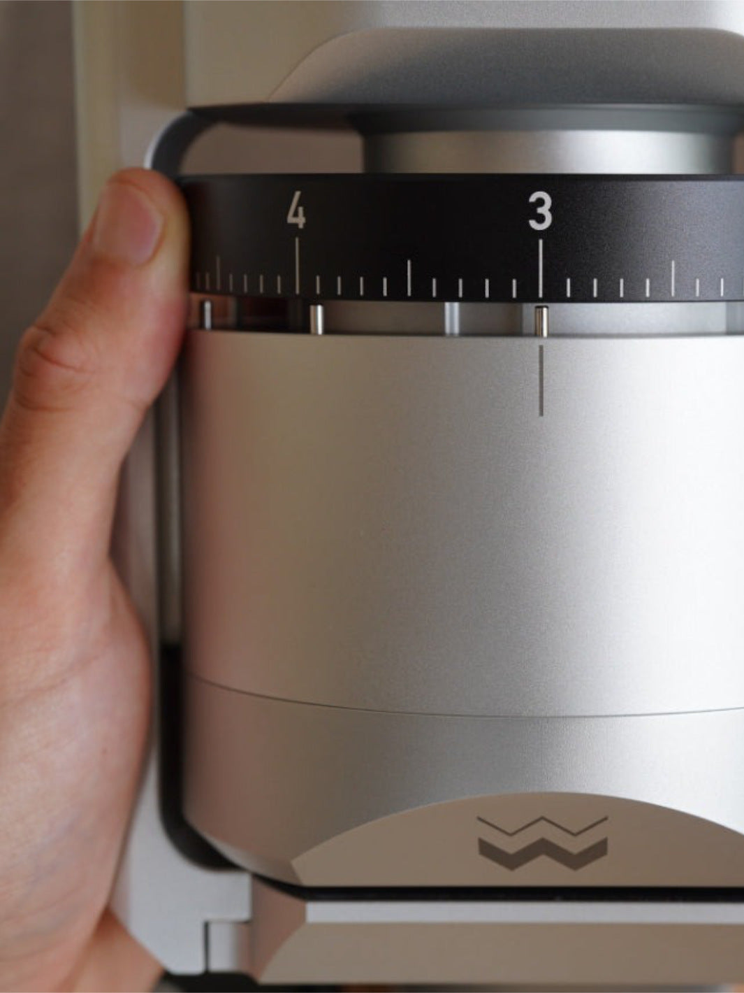 WEBER WORKSHOPS EG-1 Coffee Grinder (variable 90V-240V) (Silver) (Minor Aesthetic Defect)