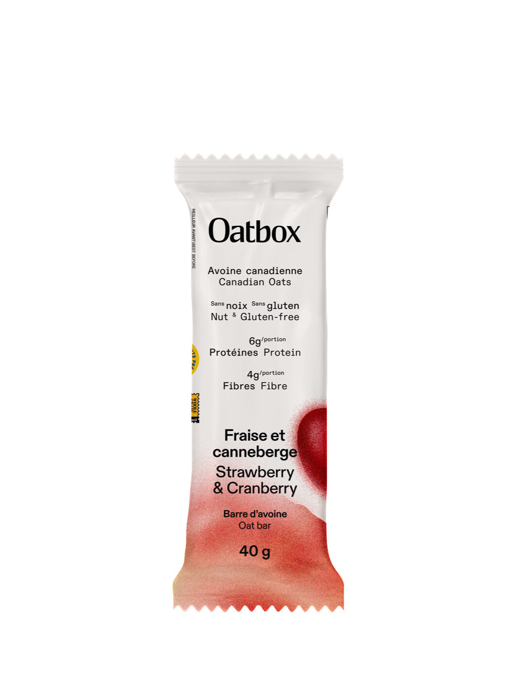 OATBOX Strawberry & Cranberry Soft Bar (40g/1.4oz)