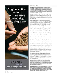 Photo of Barista Magazine LIMIT ONE ( ) [ Eight Ounce Coffee ] [ Books ]