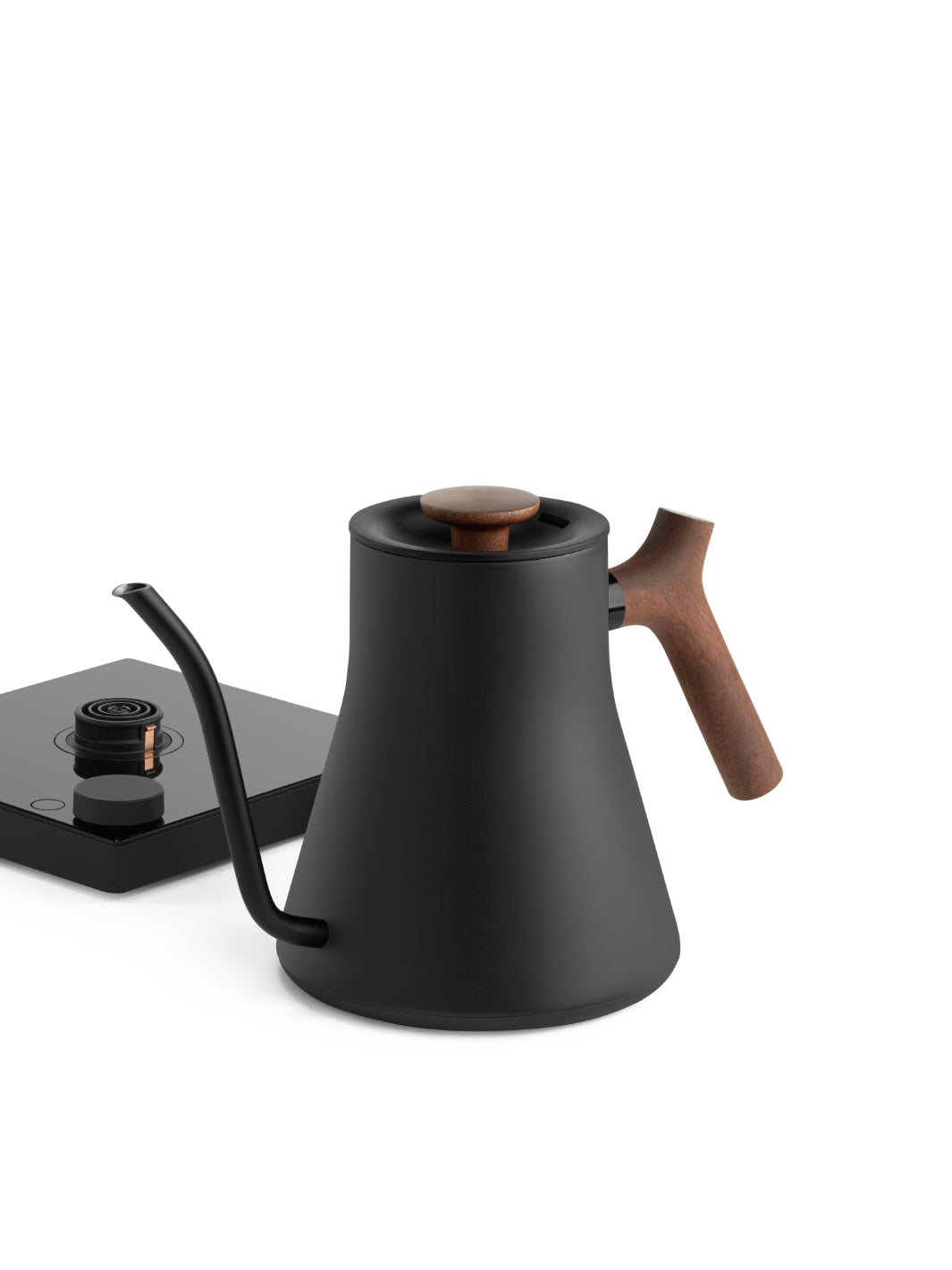 FELLOW Stagg EKG Pro Studio Electric Pour Over Kettle (120V) (Matte Black and Walnut) (Lightly Used)