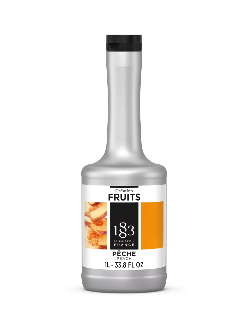 Photo of 1883 Peach Puree (1000ml/33.8oz) ( Single Bottle ) [ 1883 ] [ Puree ]
