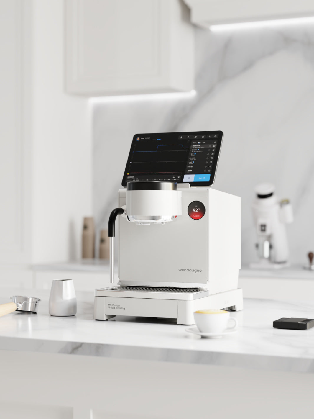 WENDOUGEE Lita Espresso Machine (120V) (w/ Hot Water Output)