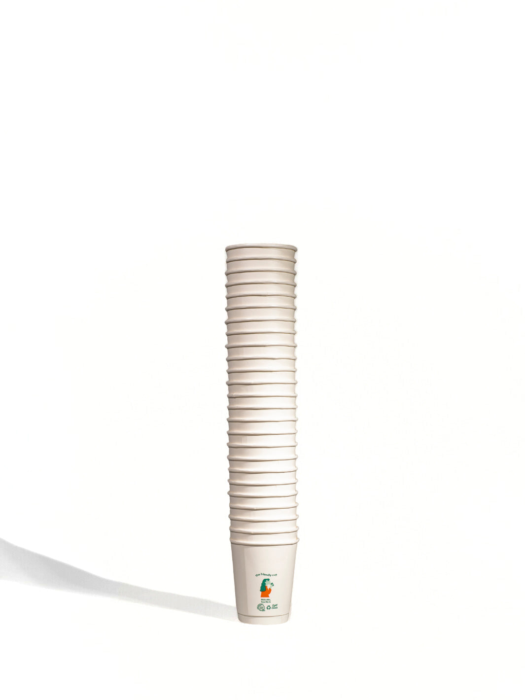 LITTLE GREEN PANDA Home Compostable Double Wall Paper Cup (500-Pack ...