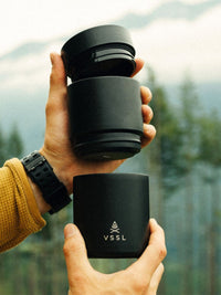Photo of VSSL Nest Pourover Set (Black) (Damaged Box) ( ) [ Yard Sale ] [ Yard Sale ]