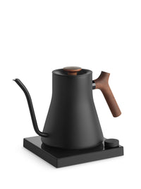 Photo of FELLOW Stagg EKG Pro Studio Electric Pour Over Kettle (120V) (Matte Black and Walnut) (Lightly Used) ( ) [ Yard Sale ] [ Yard Sale ]