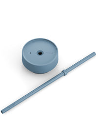 Photo of FELLOW Carter Cold Replacement Lid + Straw (474ml/16oz) ( Hazy Blue ) [ Fellow ] [ Parts ]