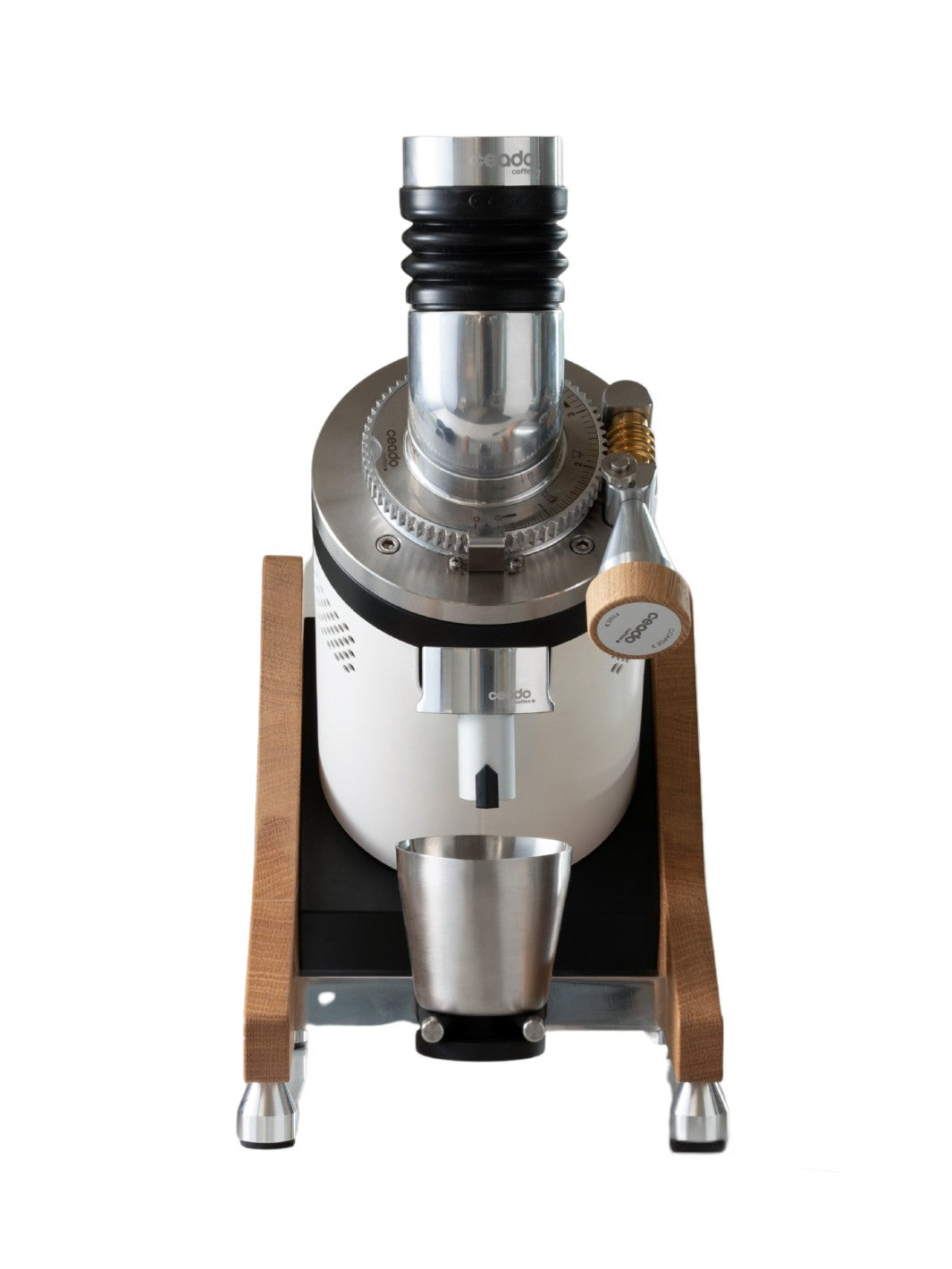 CEADO E37Z-Naked Single-Dose Grinder (120V) (⌀83mm) (White) (Open Box)