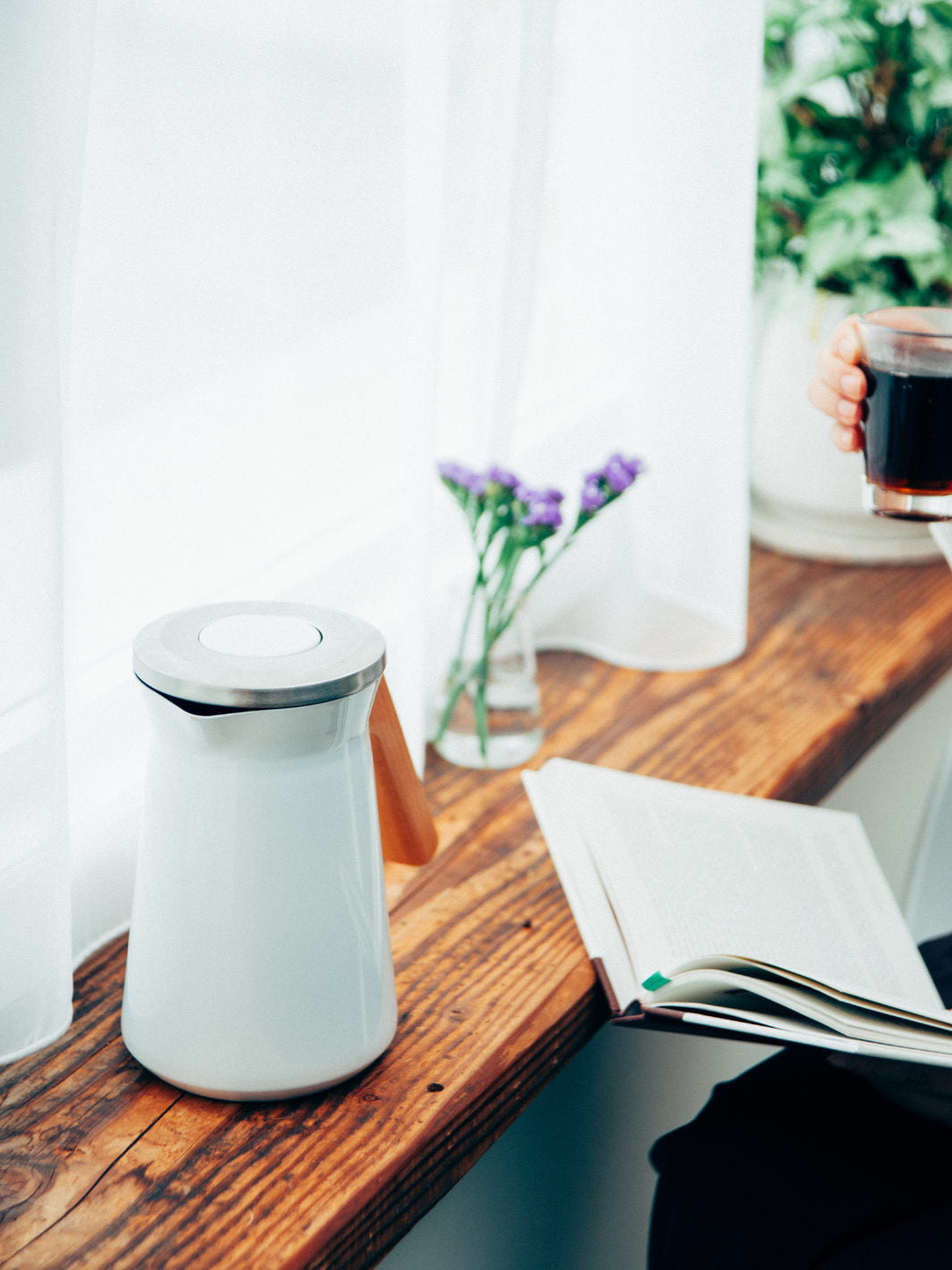 HARIO SIMPLY Stainless Thermal Pot (Lightly Used)