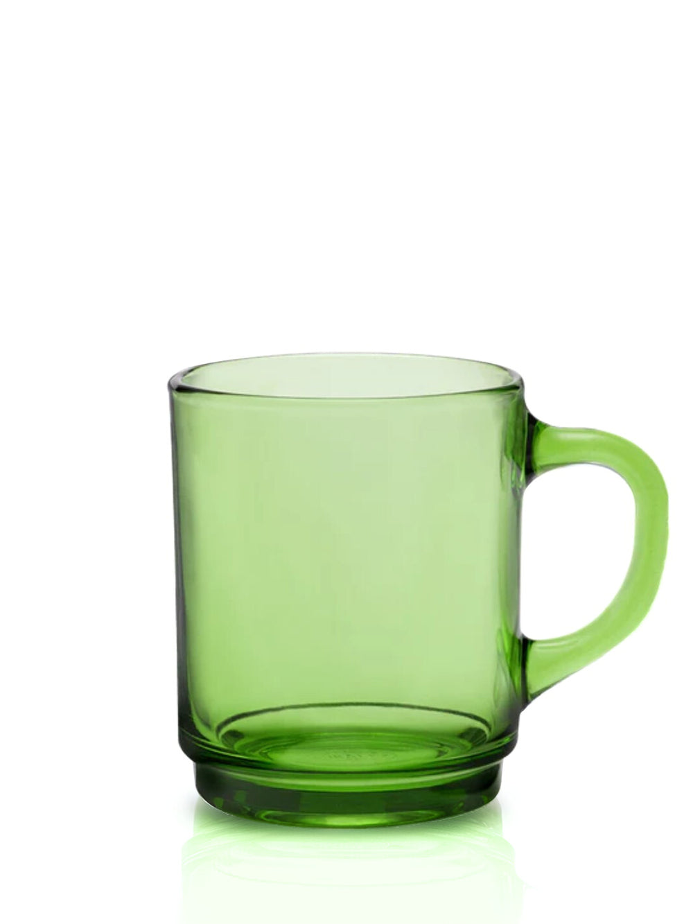 Photo of DURALEX Versailles Glass Mug (260ml/8.8oz) (6-Pack) ( Green ) [ Duralex ] [ Glasses ]