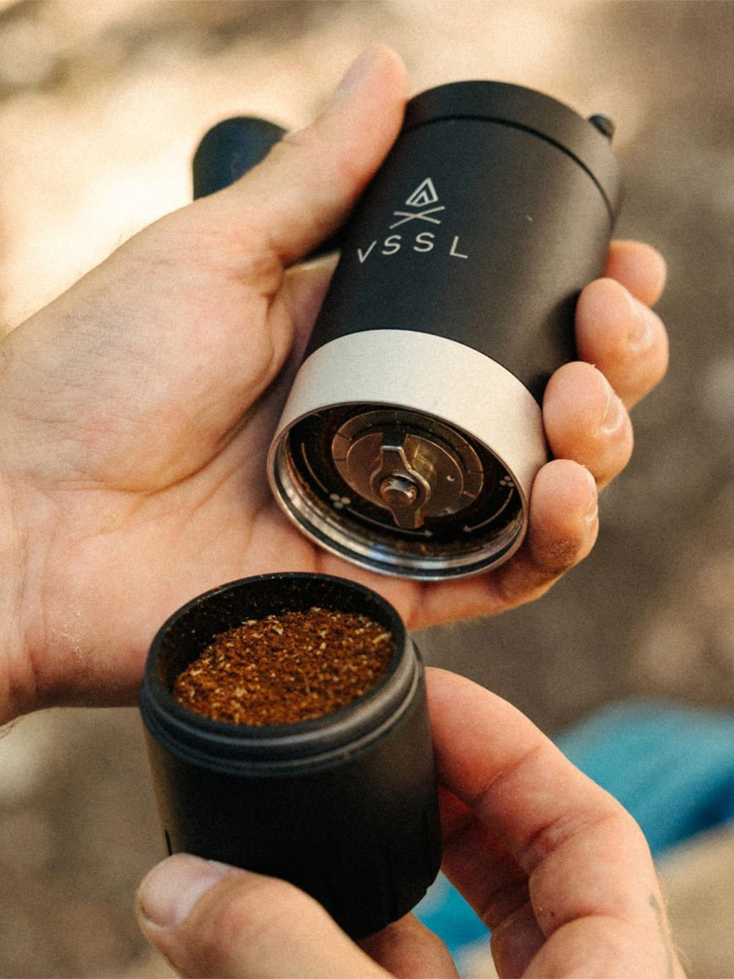 VSSL Java G25 Hand Grinder (Black) (Damaged Box)