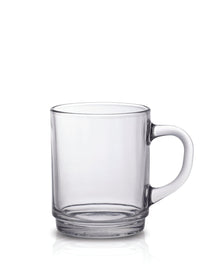 Photo of DURALEX Versailles Glass Mug (260ml/8.8oz) (6-Pack) ( Clear ) [ Duralex ] [ Glasses ]