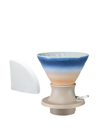 Photo of HARIO V60-02 SWITCH Immersion Dripper (200ml/6.76oz) (Ceramic) ( Sunrise ) [ HARIO ] [ Steep and Release Brewers ]