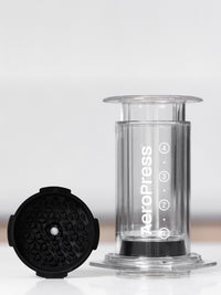 Photo of AeroPress Clear Coffee Maker (Transparent) (Damaged Box) ( ) [ Yard Sale ] [ Yard Sale ]