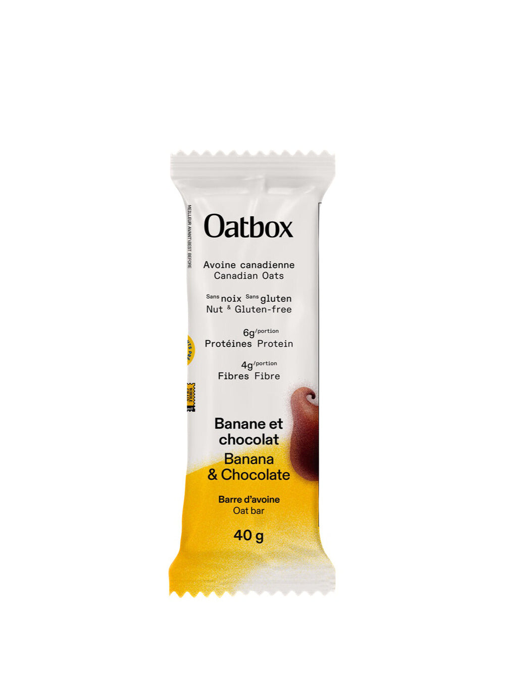 OATBOX Banana & Chocolate Soft Bar (40g/1.4oz)