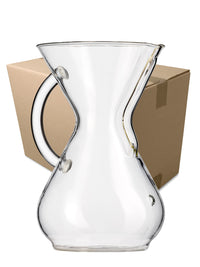 Photo of CHEMEX® Six Cup Glass Handle ( Clear 6 Units (1 Case) ) [ Chemex ] [ Pourover Brewers ]