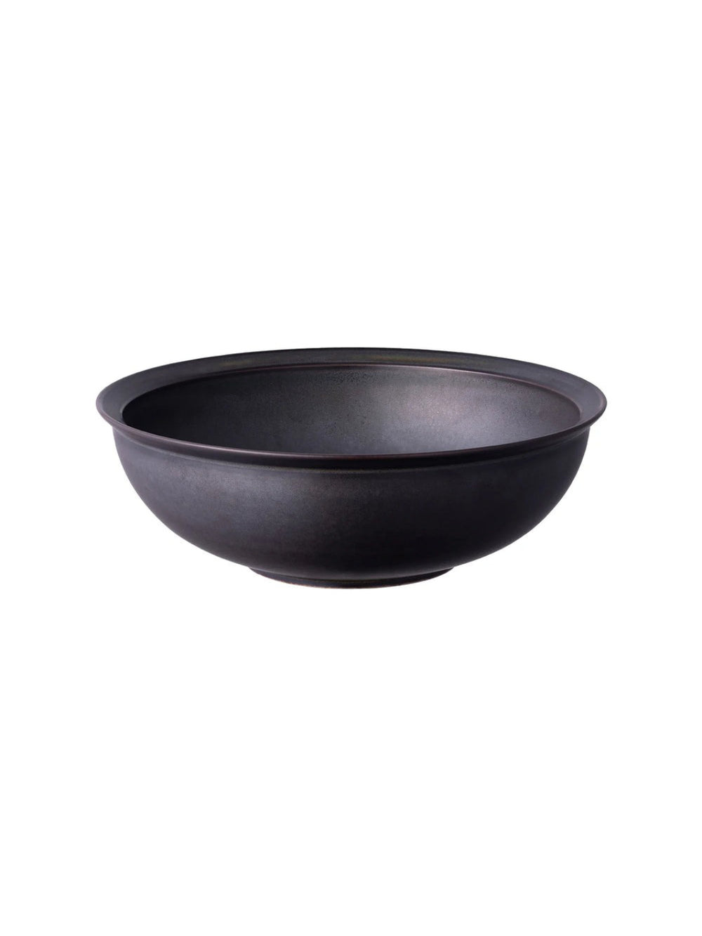 Photo of KINTO RIM Bowl (⌀220mm/9in) ( Matte Black ) [ KINTO ] [ Bowls ]