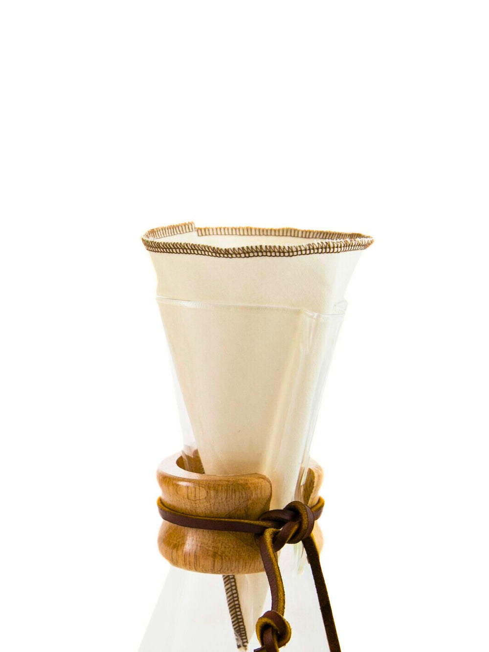 Photo of CoffeeSock Small CHEMEX® Filter (3 Cup) ( Default Title ) [ CoffeeSock ] [ Cloth Filters ]