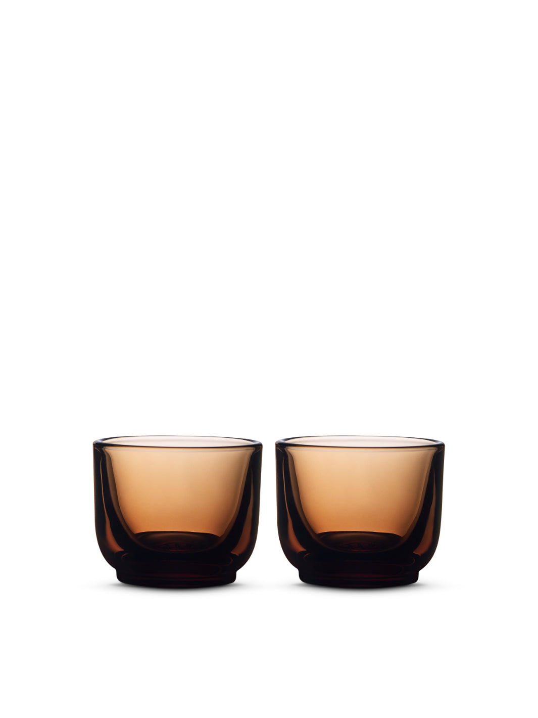 Photo of FELLOW Pirch Espresso Glass (88ml/3oz) ( Amber 2-Pack ) [ Fellow ] [ Coffee Glasses ]