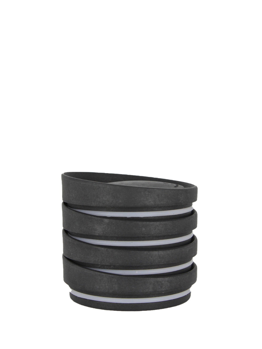 Photo of HUSKEE Original Stopper Lid (177-473ml/6-16oz) ( Charcoal 4-Pack ) [ Huskee ] [ Parts ]