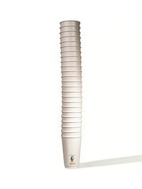 Photo of LITTLE GREEN PANDA Home Compostable Double Wall Paper Cup (500-Pack) (White) ( ) [ Little Green Panda ] [ Single Use Cups ]