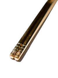 Photo of UMESHISO Chopsticks (6-Pairs) (Gold) (Lightly Used) ( ) [ Yard Sale ] [ Yard Sale ]