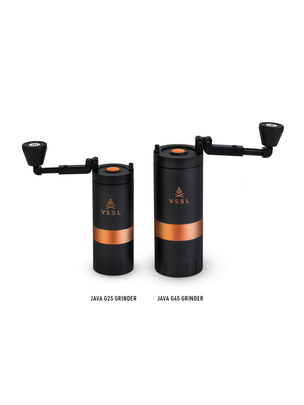 VSSL Java G45 Hand Grinder (Carbon) (Damaged Box)