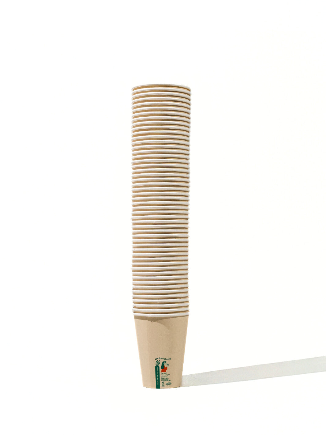 LITTLE GREEN PANDA Home Compostable Paper Cup (⌀90mm) (1000-Pack)