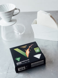 Photo of HARIO METEOR V60-02 Abaca Speed Filters (50-Pack) ( ) [ HARIO ] [ Paper Filters ]