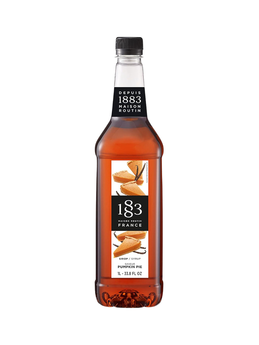 Photo of 1883 Pumpkin Pie Syrup (1000ml/33.8oz) ( Single Bottle ) [ 1883 ] [ Syrup ]