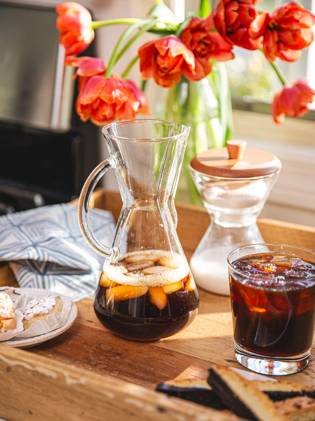 CHEMEX® Three Cup Glass Handle