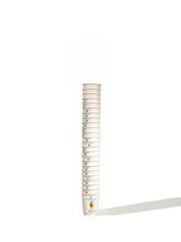 Photo of LITTLE GREEN PANDA Home Compostable Double Wall Paper Cup (500-Pack) (White) ( ) [ Little Green Panda ] [ Single Use Cups ]