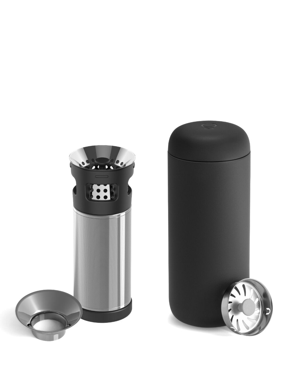 Photo of FELLOW Carter Infuser Set (16oz/473ml) ( Matte Black ) [ Fellow ] [ Reusable Cups ]