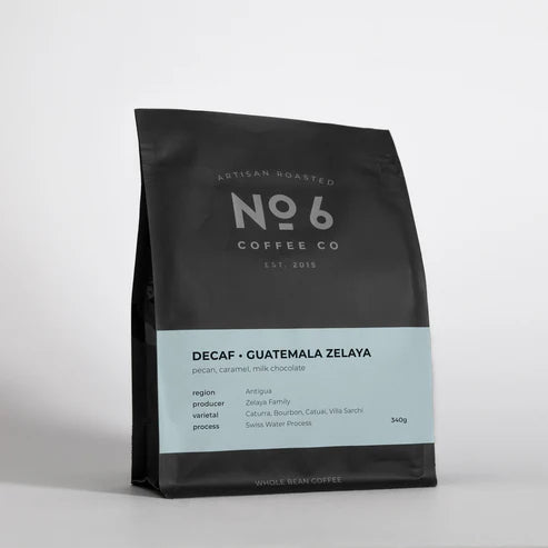 Photo of No6 - Decaf Zelaya ( Default Title ) [ No6 Coffee Co. ] [ Coffee ]